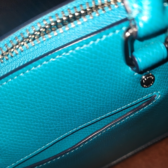 Coach Mini Crossgrain Sierra Leather Satchel - Picture 8 of 9